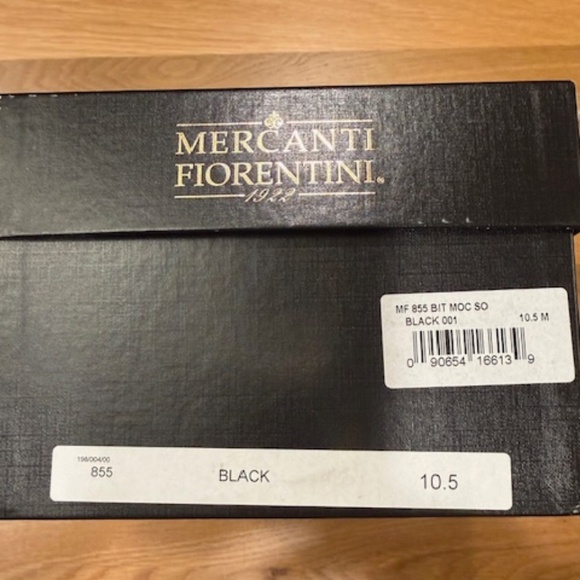 Mercanti Fiorentini Dress Loafers, Size 10.5M, Black main image 6